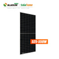 Bluesun monocrystalline solar panels 540w 550w mono solar price commercial solar system use